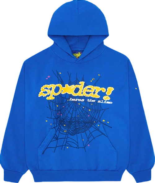 🕷️Hoodie W/ Yellow Web